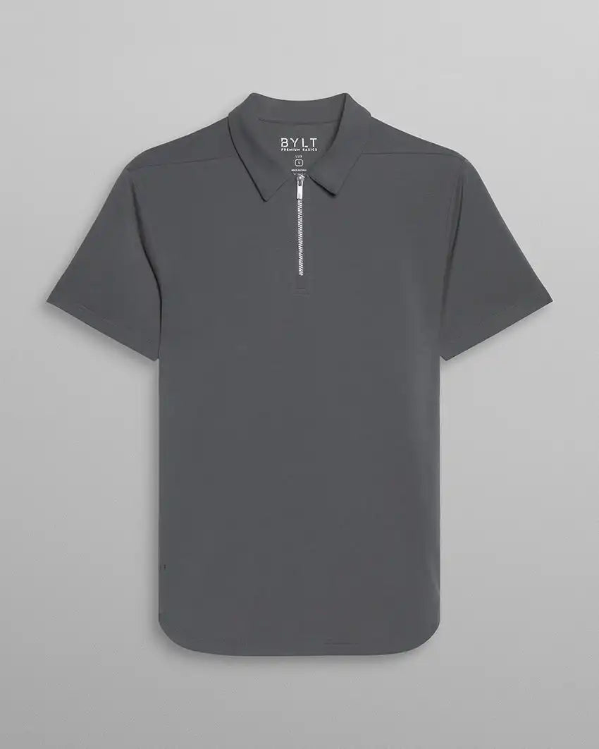 LUX Zip Polo