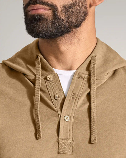 Drop-Cut: LUX Hooded Henley