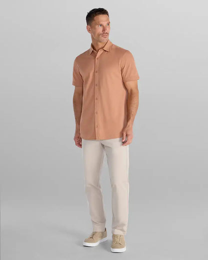 Bayside Oxford Short Sleeve Button Down
