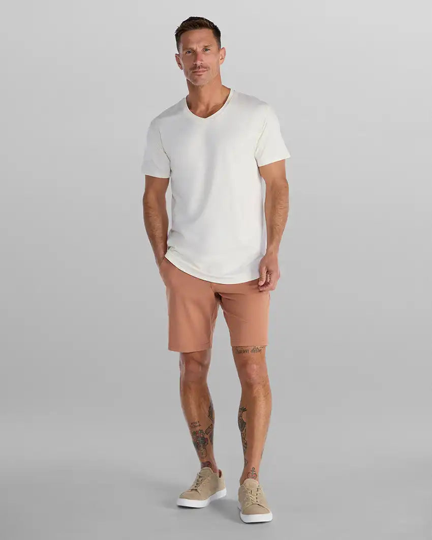 Drop-Cut V-Neck: BYLT Signature