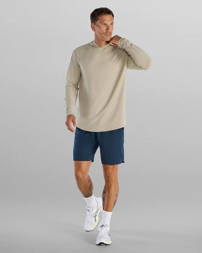 Pulse Pullover Drop-Cut Hoodie