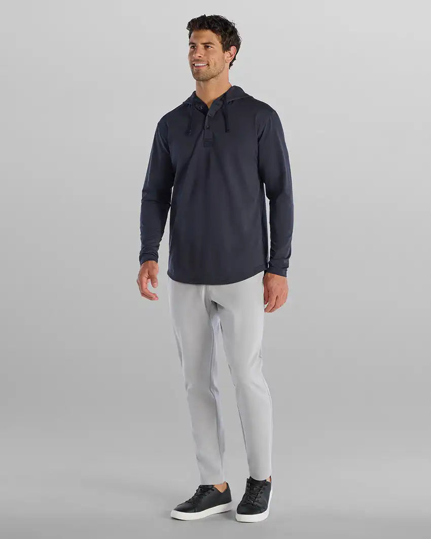 Drop-Cut: LUX Hooded Henley