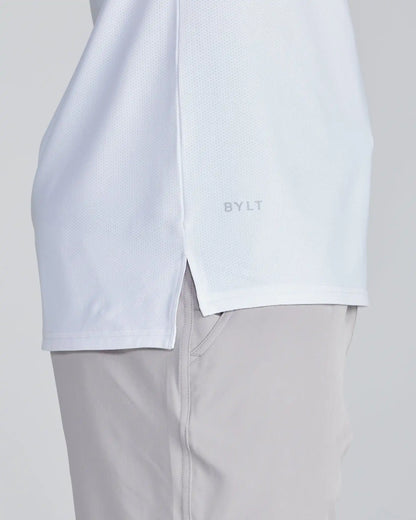 Pulse Short Sleeve Split Hem