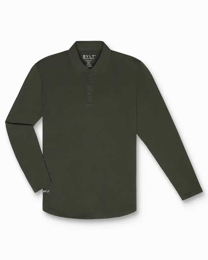 Signature Long Sleeve Polo