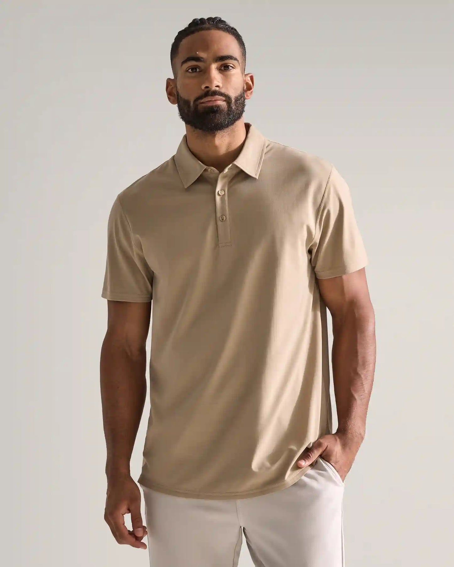 Everyday Drop-Cut Polo