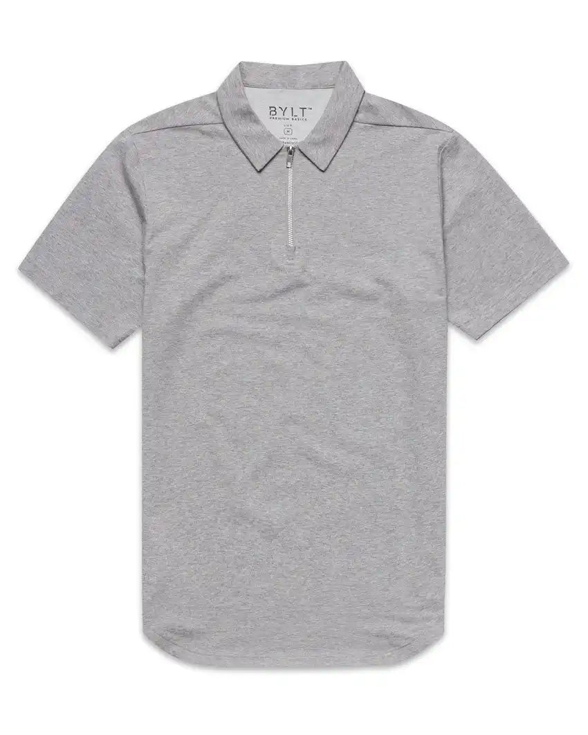 LUX Zip Polo