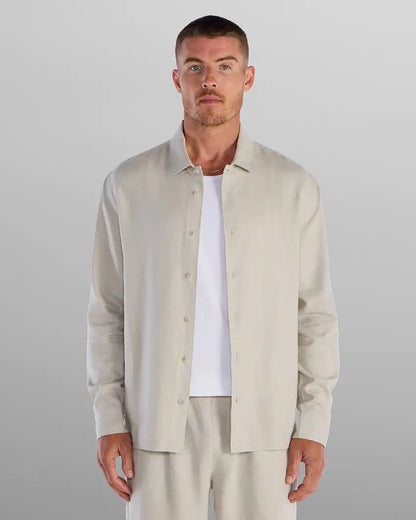 Back to Basics Linen Long Sleeve Button Down