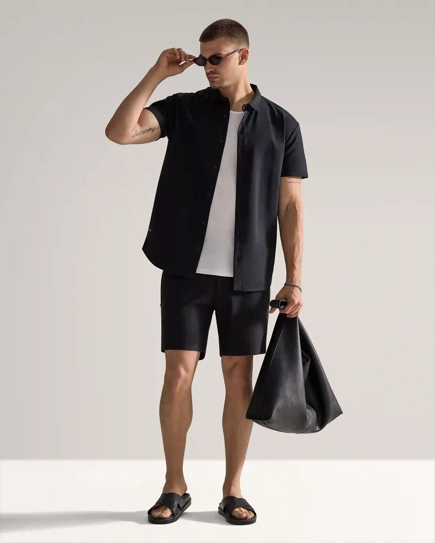LUX Short Sleeve Button Down
