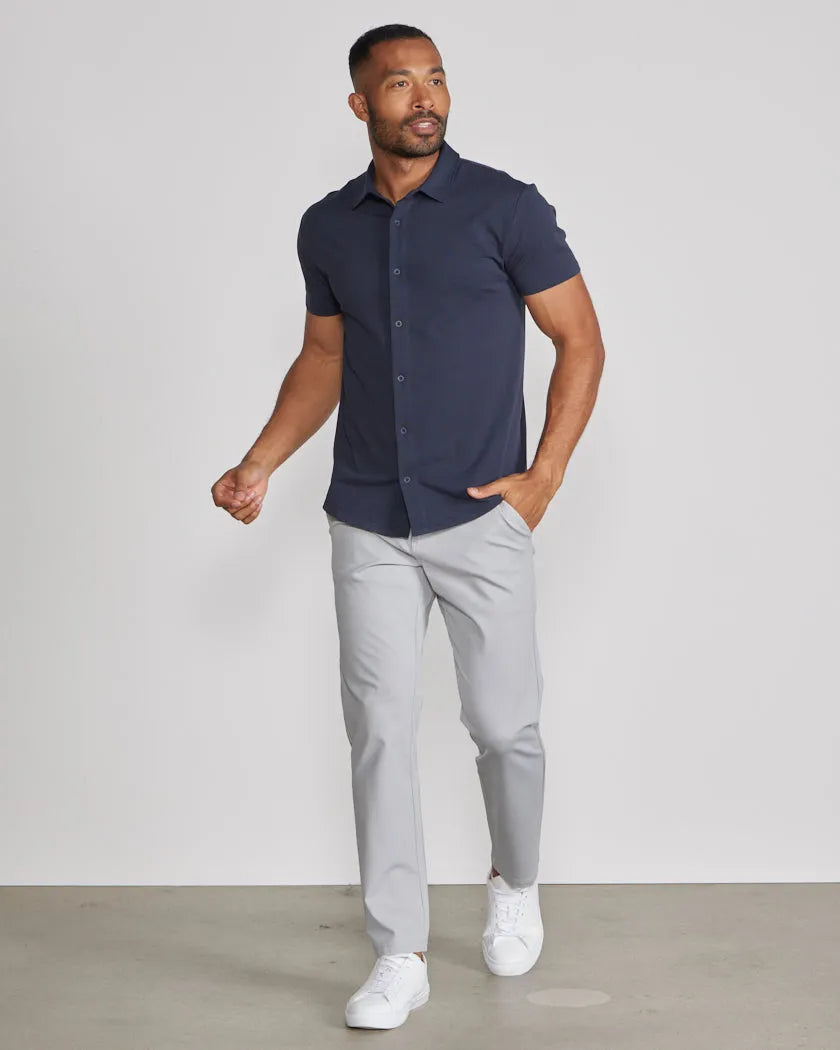 LUX Short Sleeve Button Down