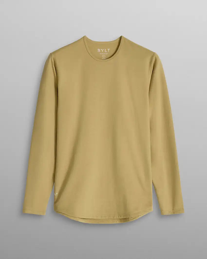 Drop-Cut Long Sleeve: BYLT Signature