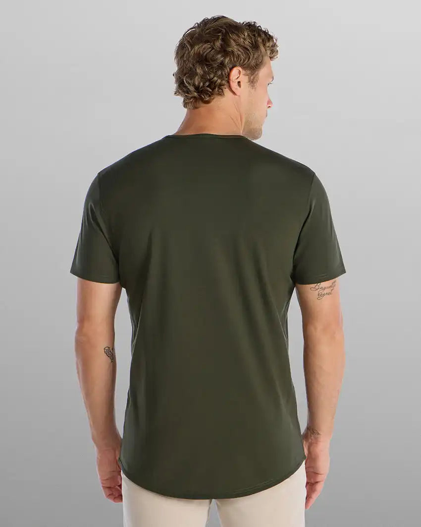 Everyday Short Sleeve Drop-Cut