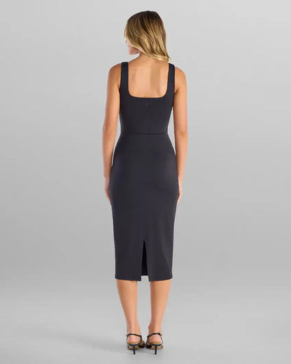 Balm Squareneck Midi Dress