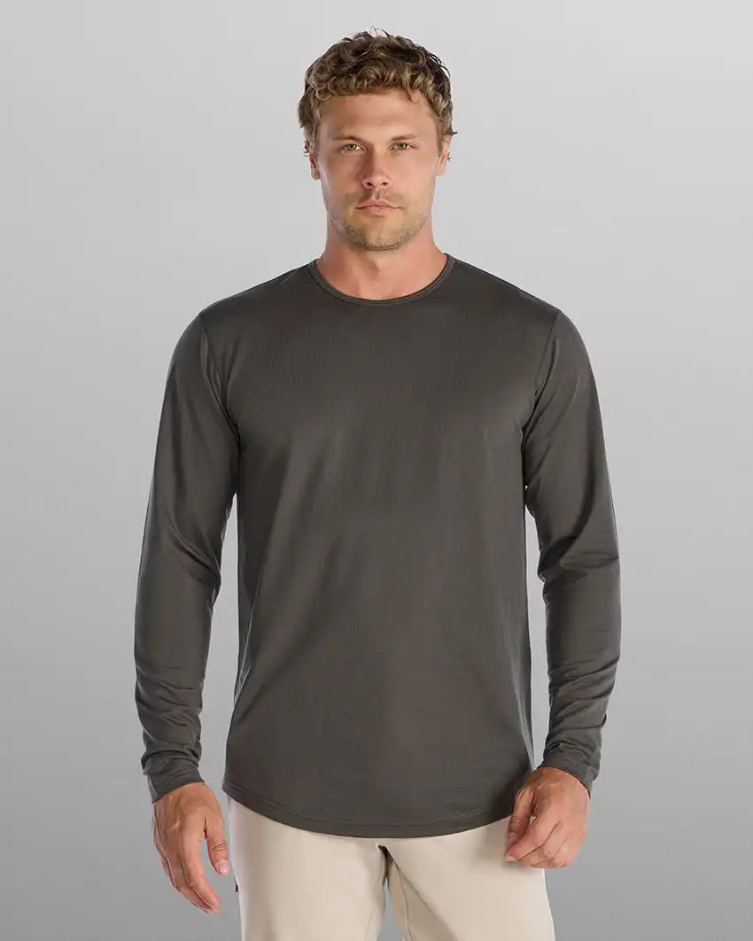 Drop-Cut Long Sleeve: BYLT Signature