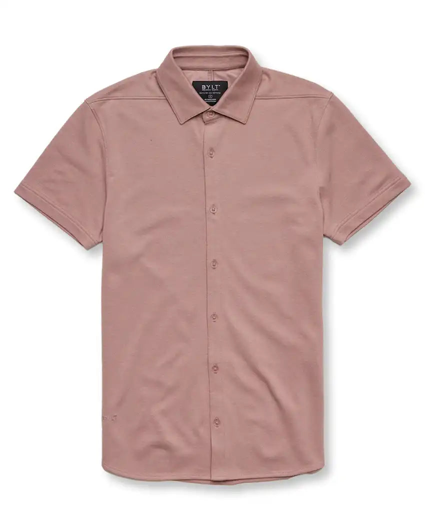 Bayside Oxford Short Sleeve Button Down