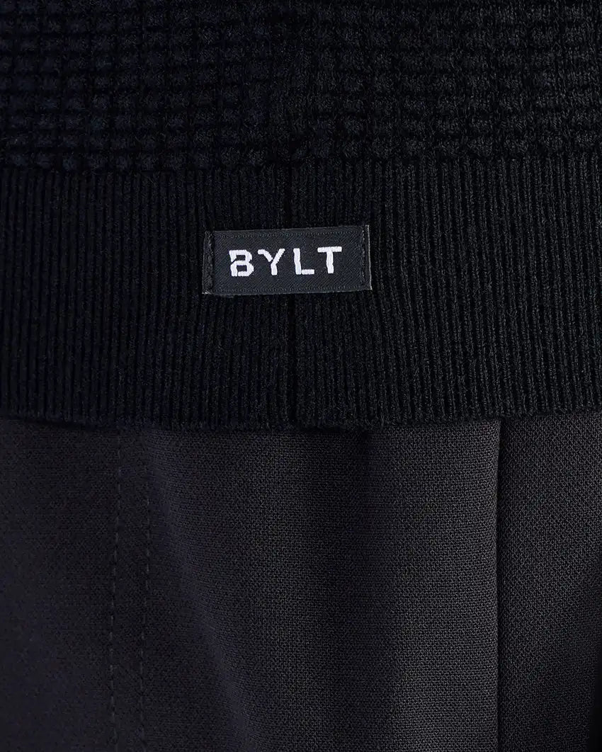 Textured Knit Polo
