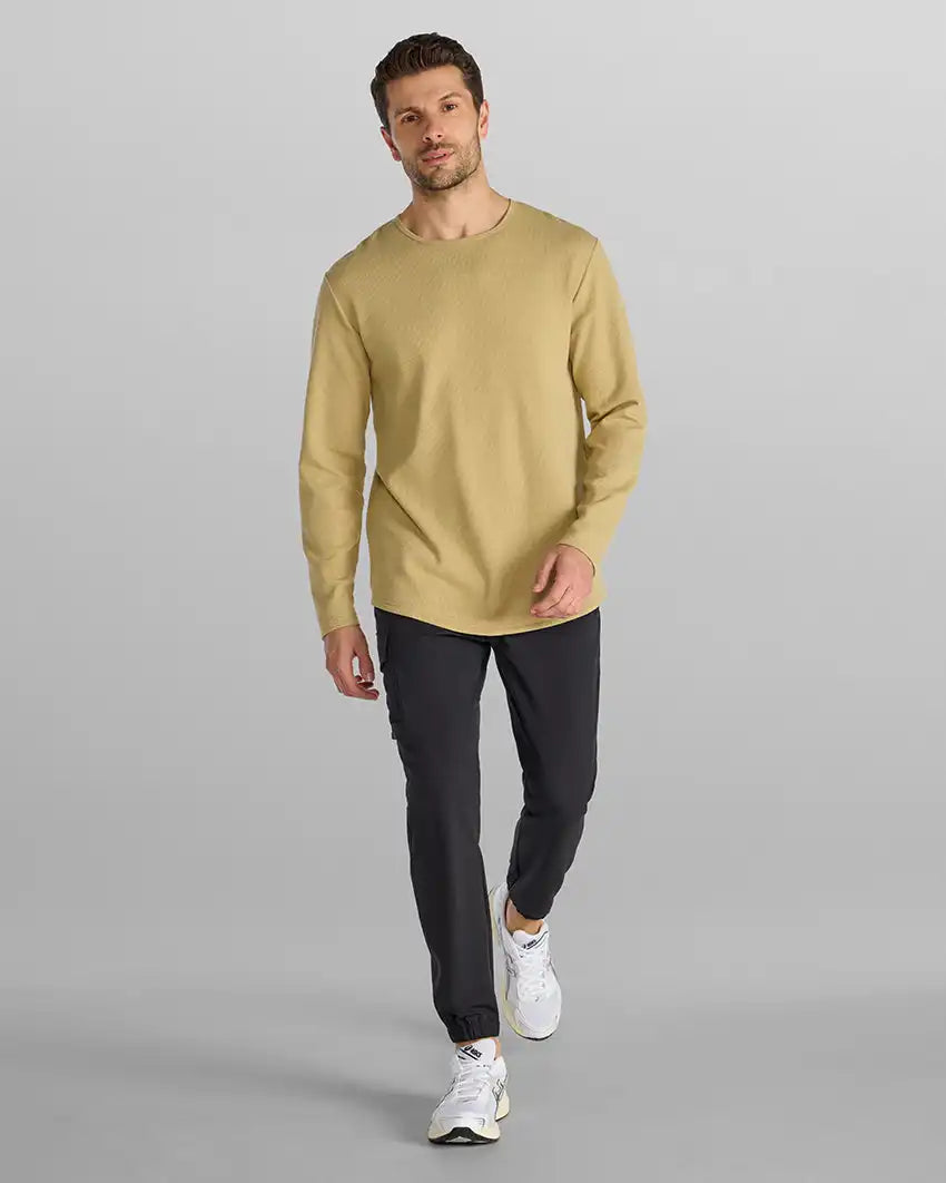 Thermal Drop-Cut Long Sleeve