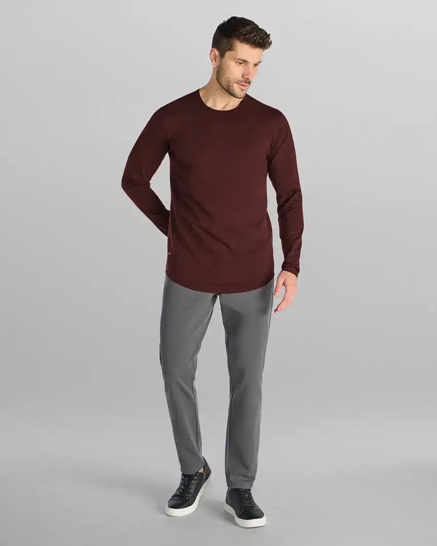 Drop-Cut Long Sleeve: BYLT Signature