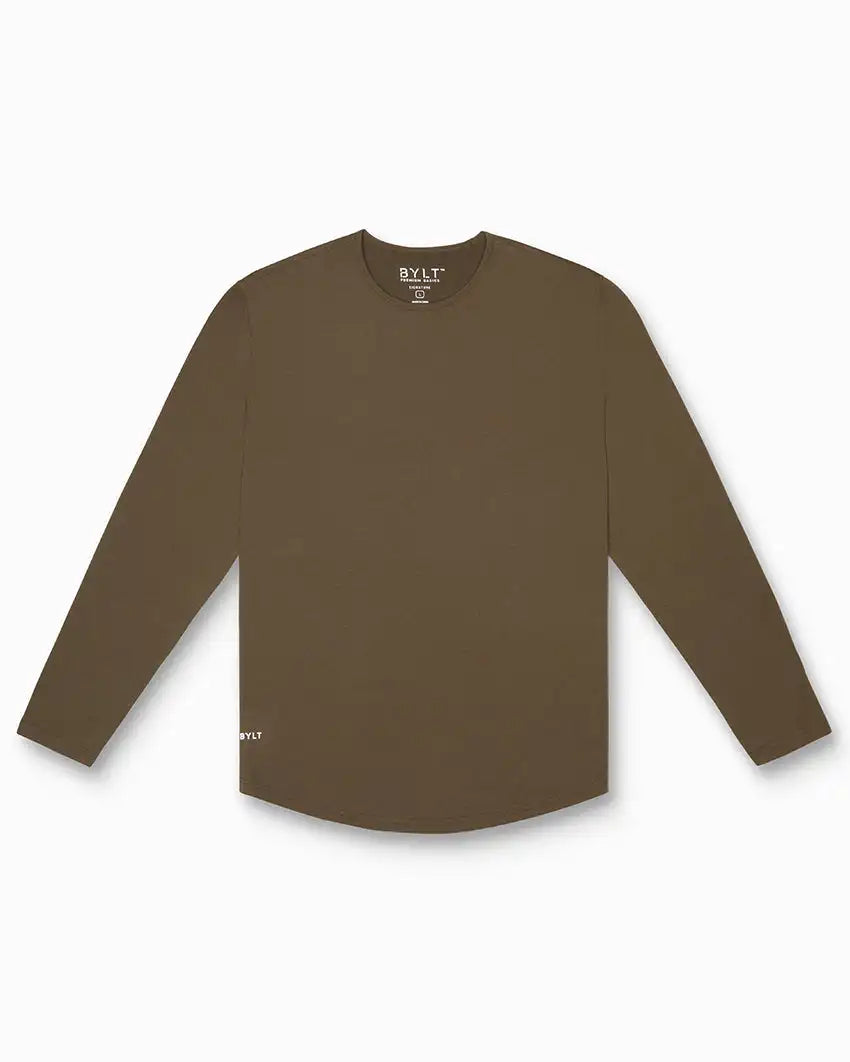 Drop-Cut Long Sleeve: BYLT Signature