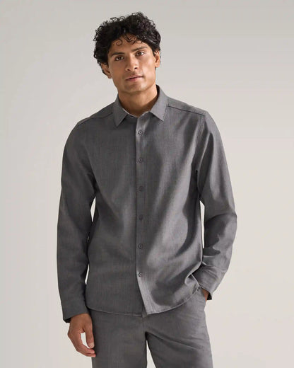 Executive Hatchweave Classic Fit Button Down