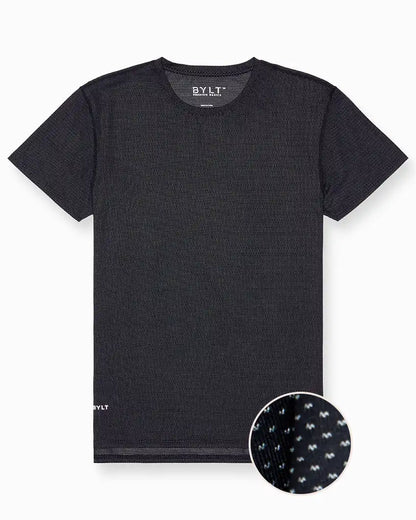Pulse Short Sleeve Split Hem