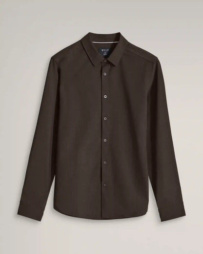 Executive Hatchweave Classic Fit Button Down