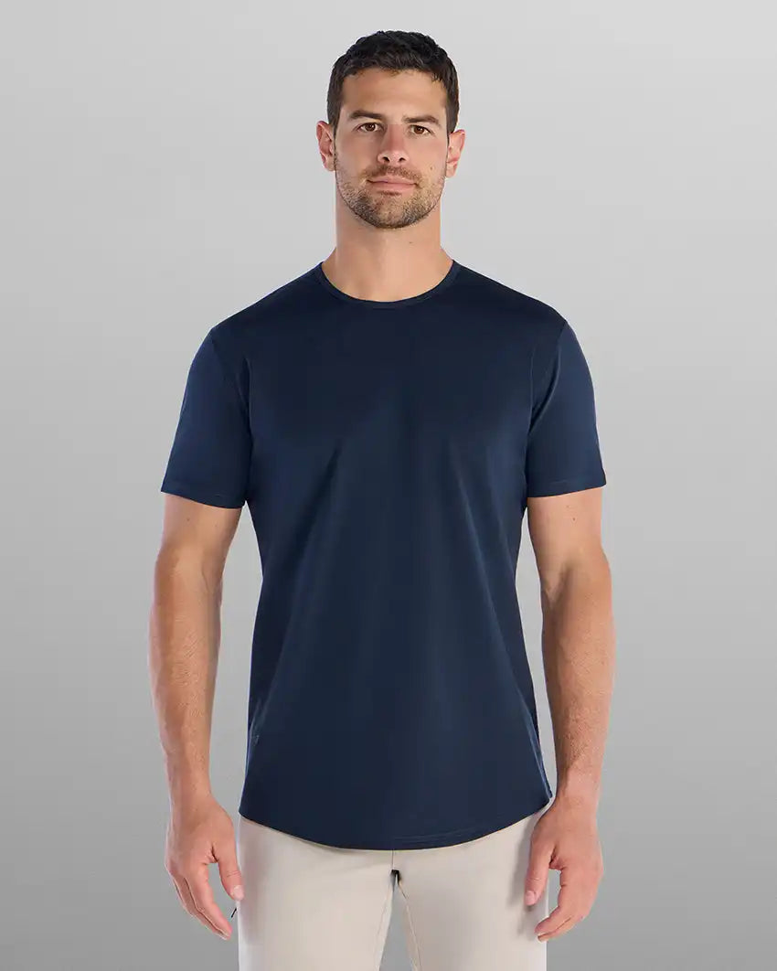 Everyday Short Sleeve Drop-Cut