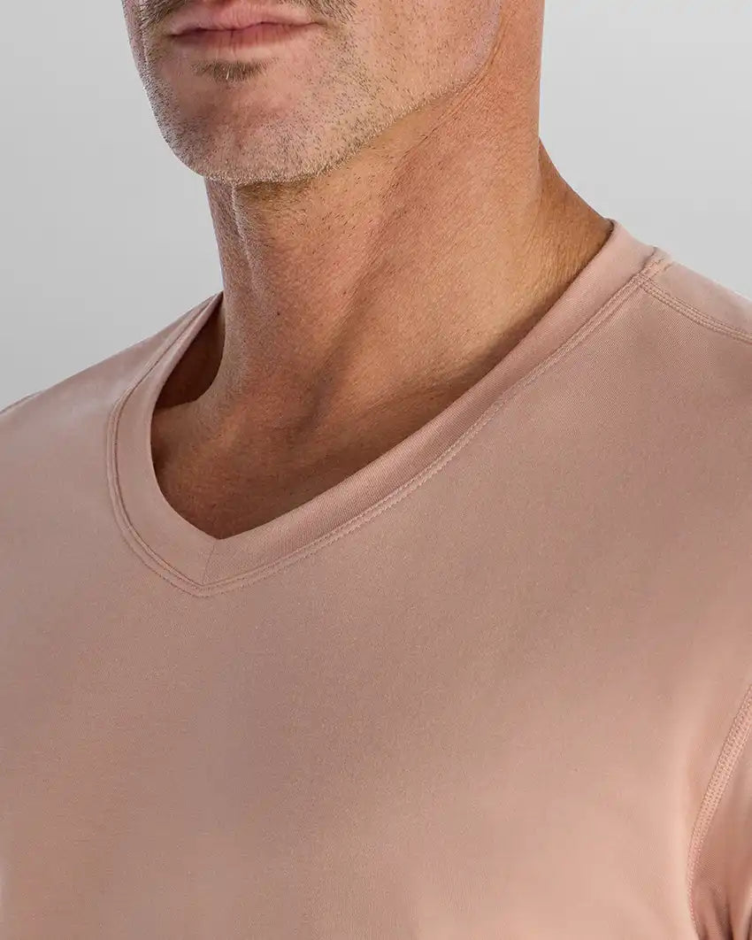 Drop-Cut V-Neck: BYLT Signature