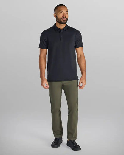 LUX Split Hem Polo