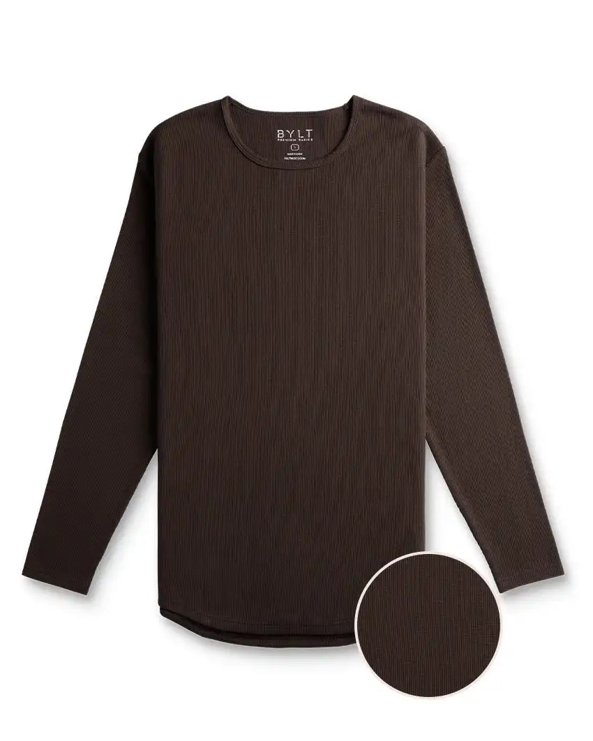 Thermal Drop-Cut Long Sleeve