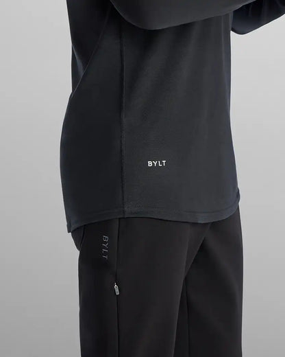 V-Neck Long Sleeve Drop-Cut: LUX