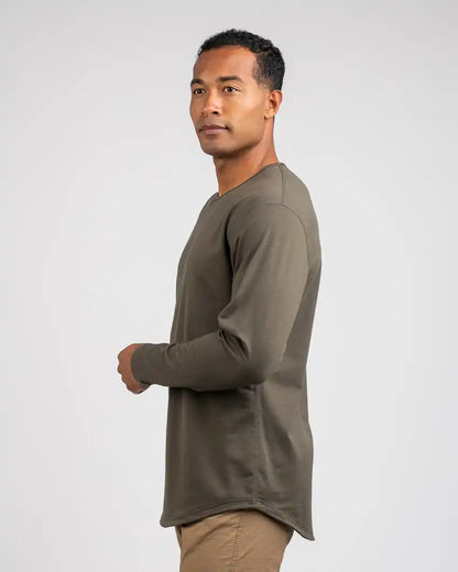 Drop-Cut Long Sleeve: BYLT Signature