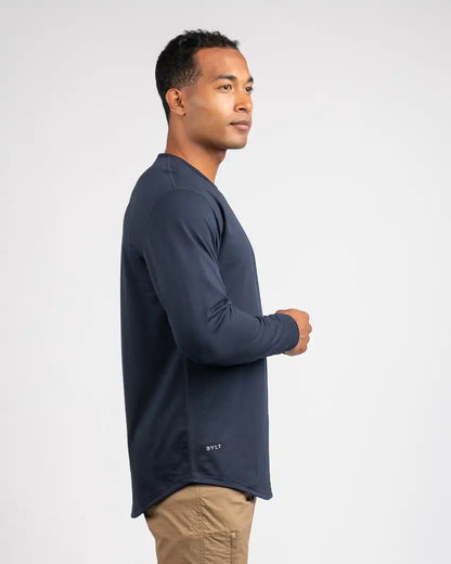 Drop-Cut Long Sleeve: BYLT Signature