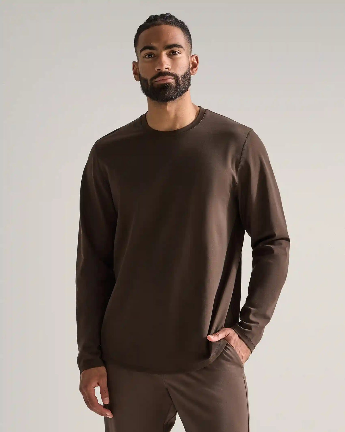 Everyday Long Sleeve Drop-Cut