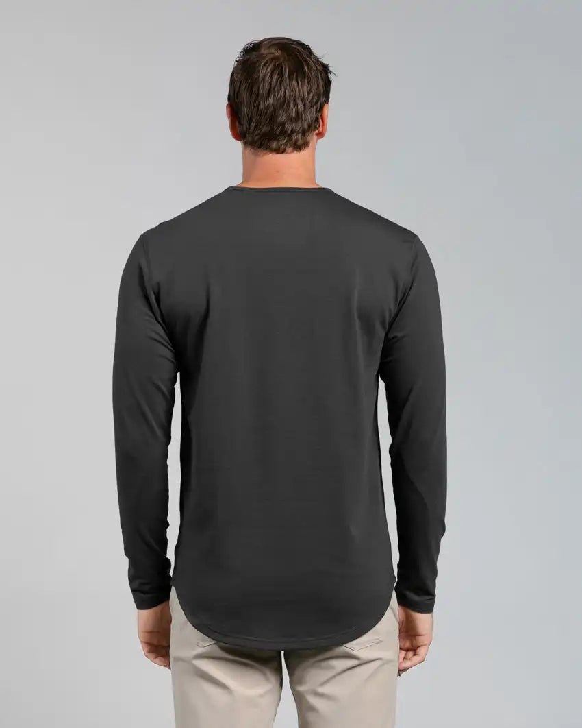Drop-Cut Long Sleeve: BYLT Signature