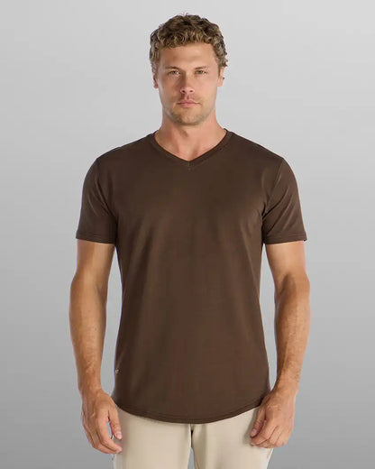 Drop-Cut V-Neck: LUX