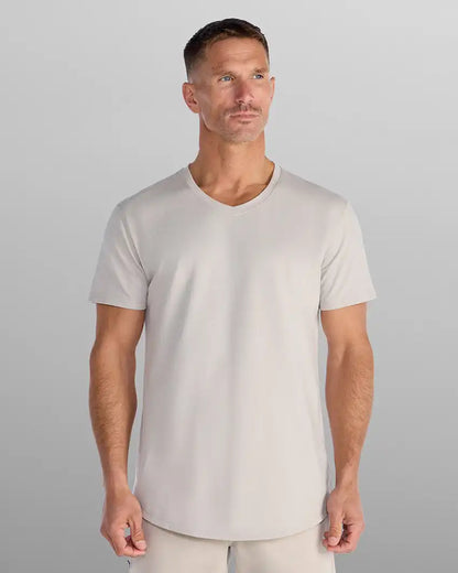 Drop-Cut V-Neck: BYLT Signature