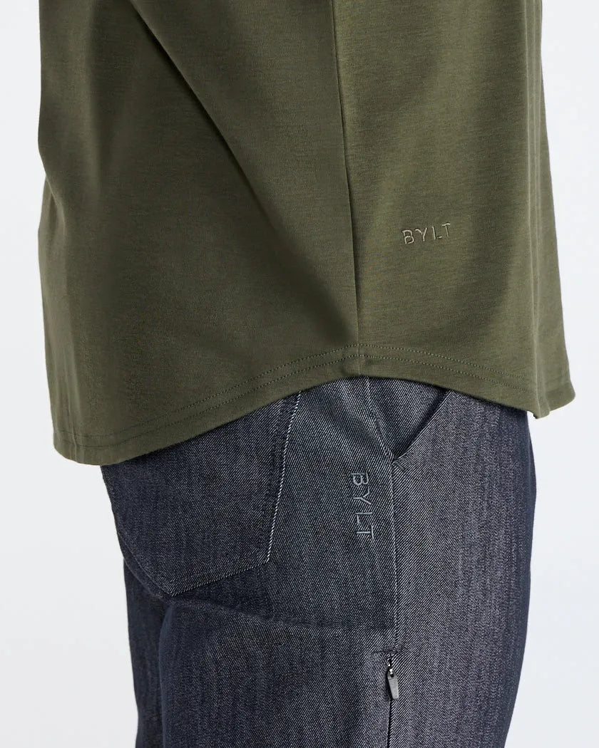 Cotton Long Sleeve Henley