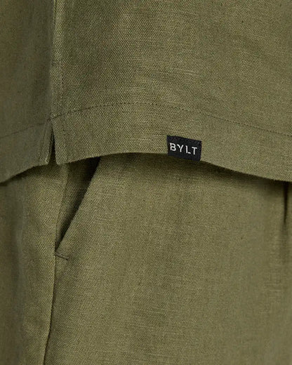 Back to Basics Linen Long Sleeve Button Down