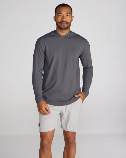 Pulse Pullover Drop-Cut Hoodie
