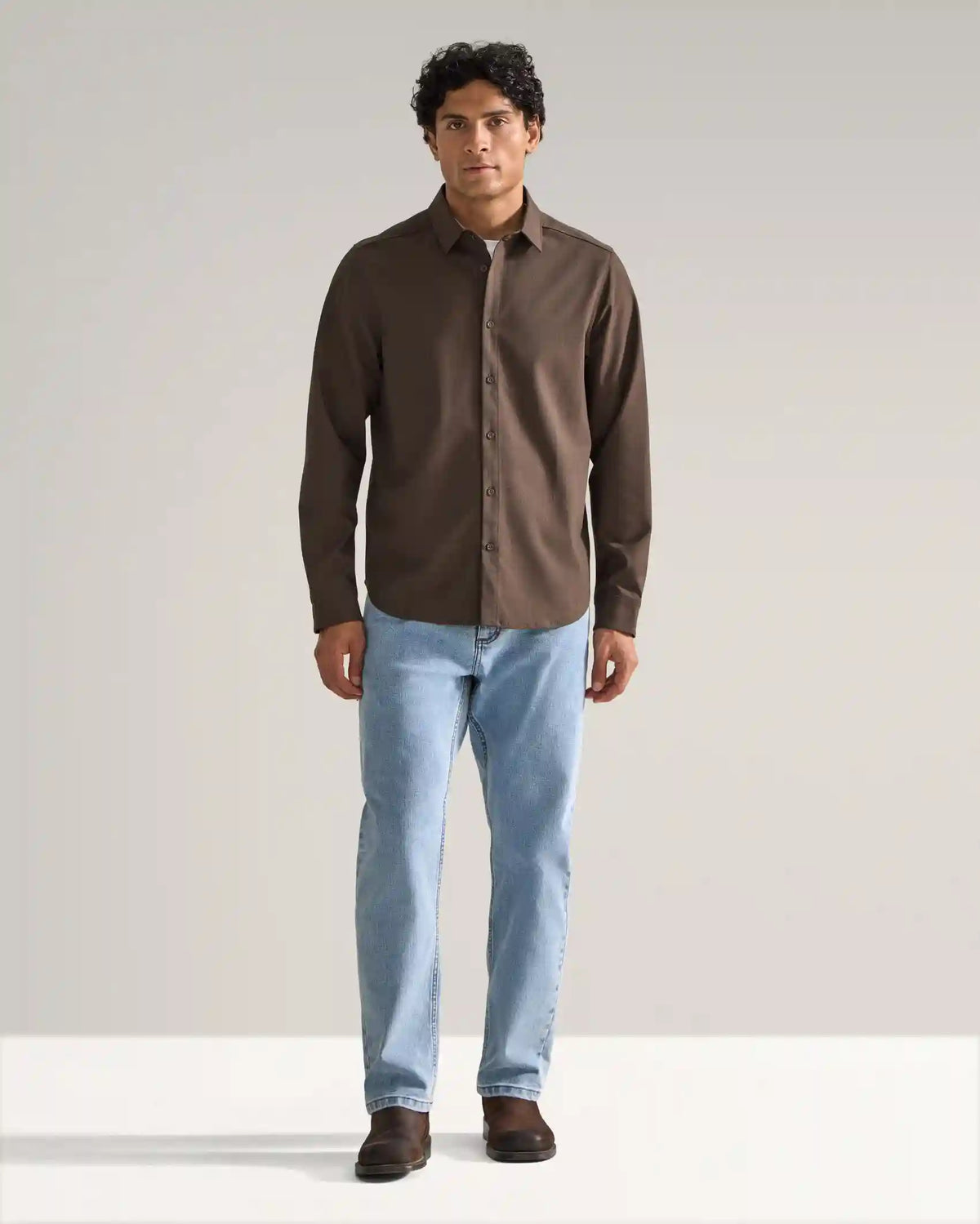 Executive Hatchweave Classic Fit Button Down
