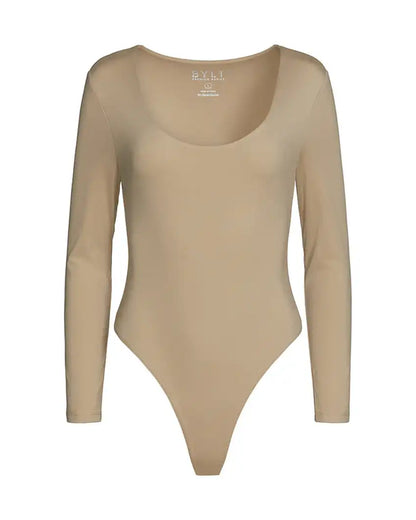 Contour Scoopneck Long Sleeve Bodysuit