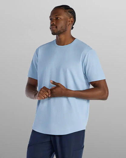 Adaptive Micro Waffle Short Sleeve Drop-Cut