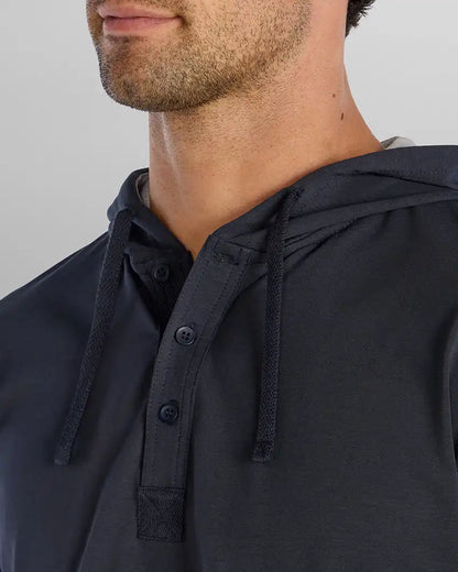 Drop-Cut: LUX Hooded Henley
