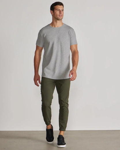 Thermal Short Sleeve Drop-Cut