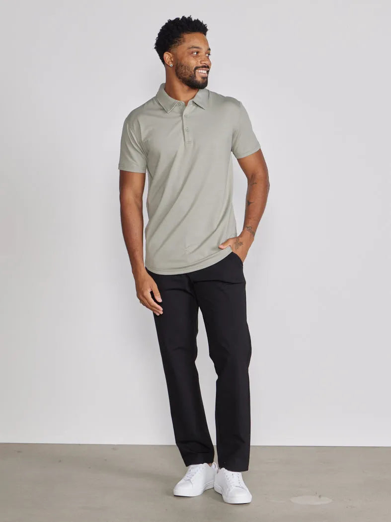 Drop-Cut Polo: BYLT Signature