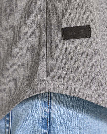 Framework Textured Knit Overshirt