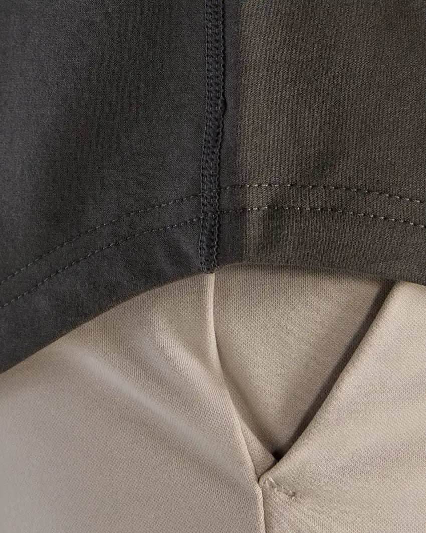 Drop-Cut V-Neck: BYLT Signature