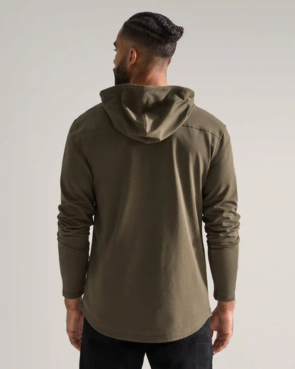 Drop-Cut: LUX Hooded Henley