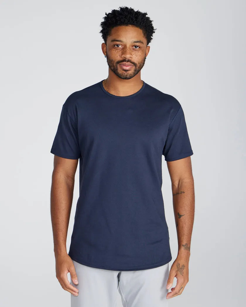 Bayside Short Sleeve Drop-Cut