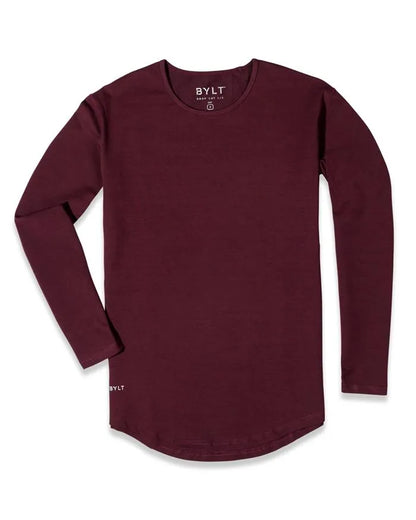 Drop-Cut Long Sleeve: BYLT Signature